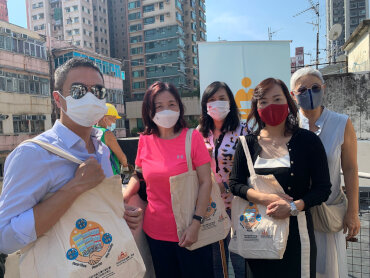 Inspection of the Yau Tsim Mong District Office on the Cleansing Operation of a “three-nil” building with District Committees 1 