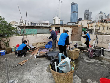 Yau Tsim Mong District-led Actions Scheme – Cleansing of Common Parts of Buildings in Yau Tsim Mong District 1 