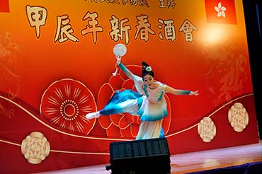Graceful Chinese dance performance. 2