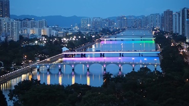 Revitalisation of Shing Mun River Promenade near Sha Tin Town Centre