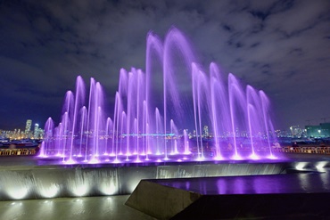 Construction of Music Fountains at Kwun Tong Promenade