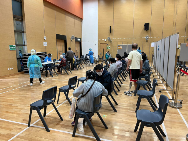 Vaccination day in Kwun Tong District1