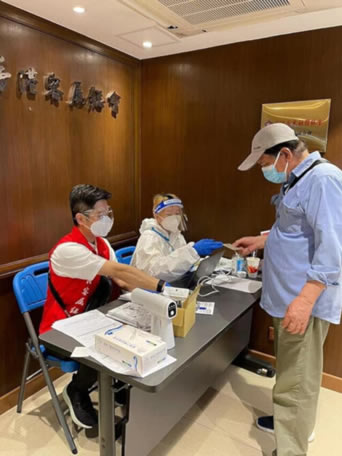 COVID-19 Mobile Vaccination Station in Tai Po District2
