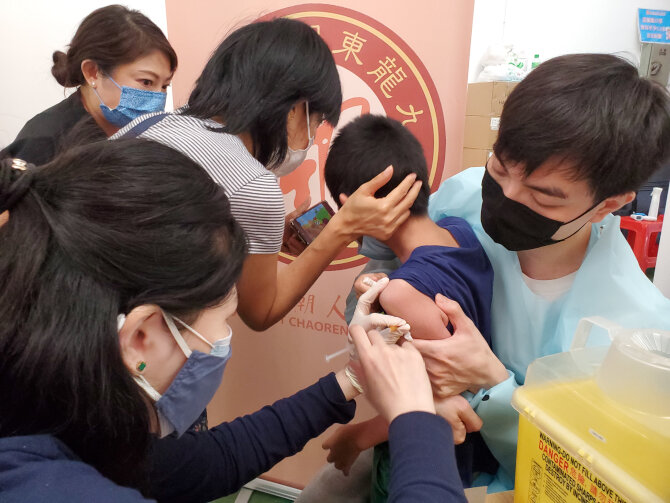 黃大仙區早接種 早安心 新冠疫苗接種日5