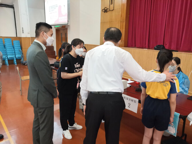 COVID-19 Vaccination Activities in Wong Tai Sin District 4 