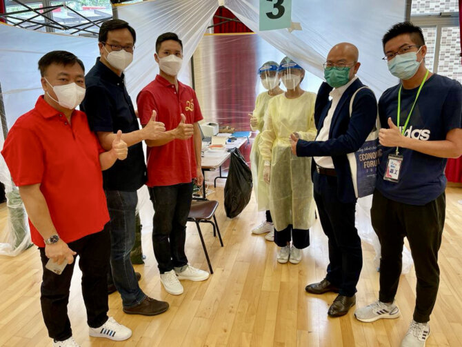 COVID-19 Vaccination Activities in Wong Tai Sin District 2 