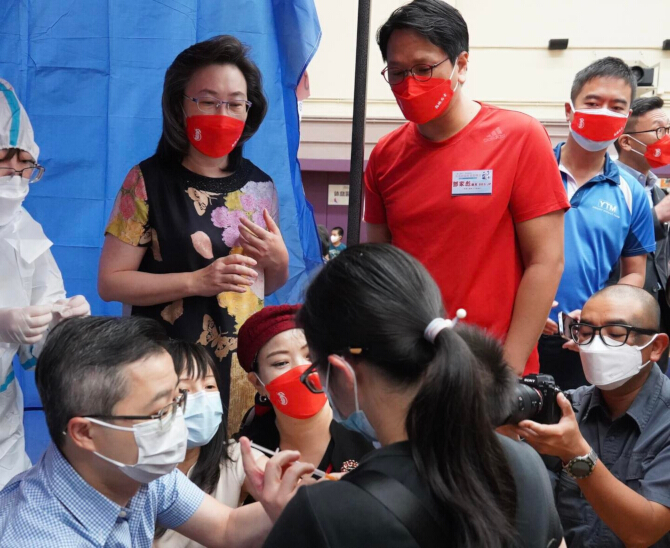 COVID-19 Vaccination Activities in Wong Tai Sin District 5