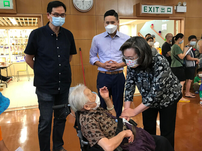 COVID-19 Vaccination Activity in Wong Tai Sin District 9