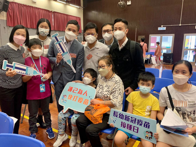 COVID-19 Vaccination Activity in Wong Tai Sin District 3