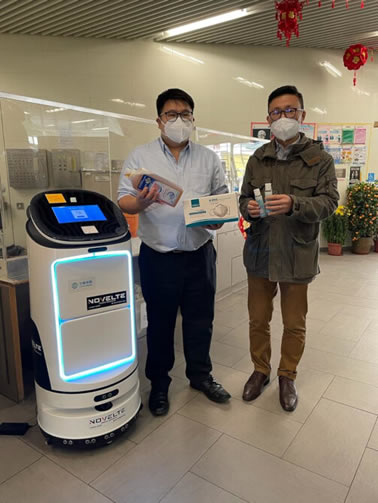 Sham Shui Po District Office and local volunteer groups jointly launch "Day-Day-Do Robotic Care Project"2