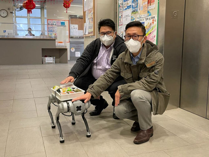 Sham Shui Po District Office and local volunteer groups jointly launch "Day-Day-Do Robotic Care Project"3
