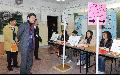 The 2011 Village Representative Election starts today (January 2). The Permanent Secretary for Home Affairs, Mr Raymond Young (second left), visits the polling station at Tai Hang Public School, Tai Hang Village, Tai Po. He was accompanied by Returning Officer Mr Ivan Lee (left). The Village Representative Election is being held on four consecutive Sundays from today, with more than 1,700 candidates participating in the polls. While 944 candidates have been returned uncontested, 808 candidates will compete for 414 seats.